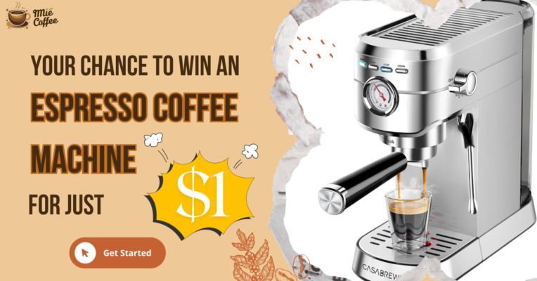 Unbelievable! Your Chance to Win an Espresso Coffee Machine for Just !